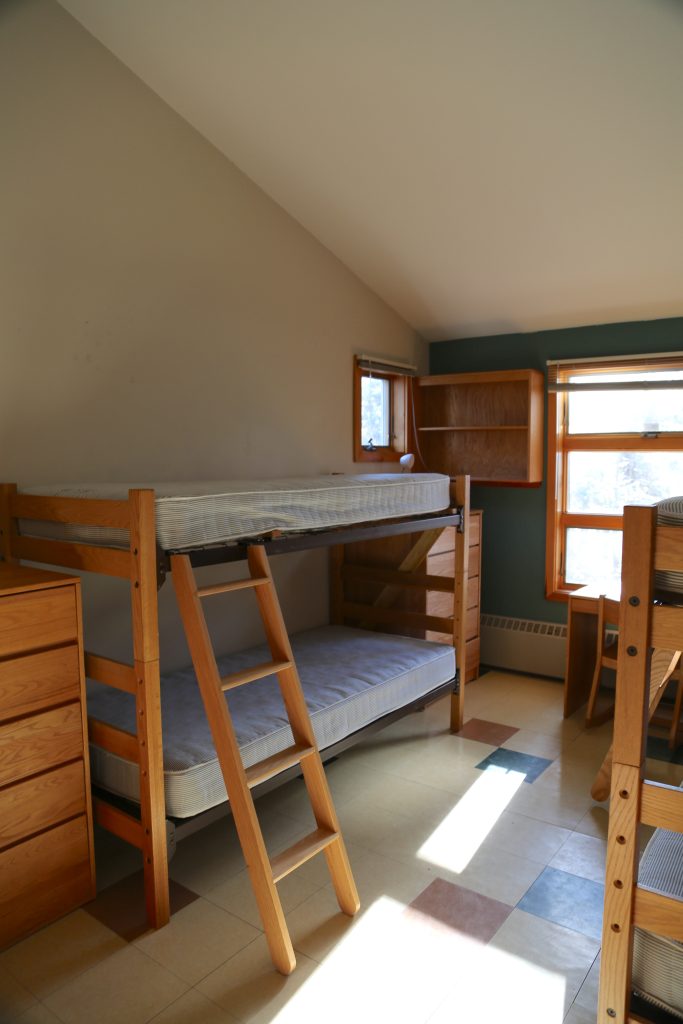 photo of dorm room beds