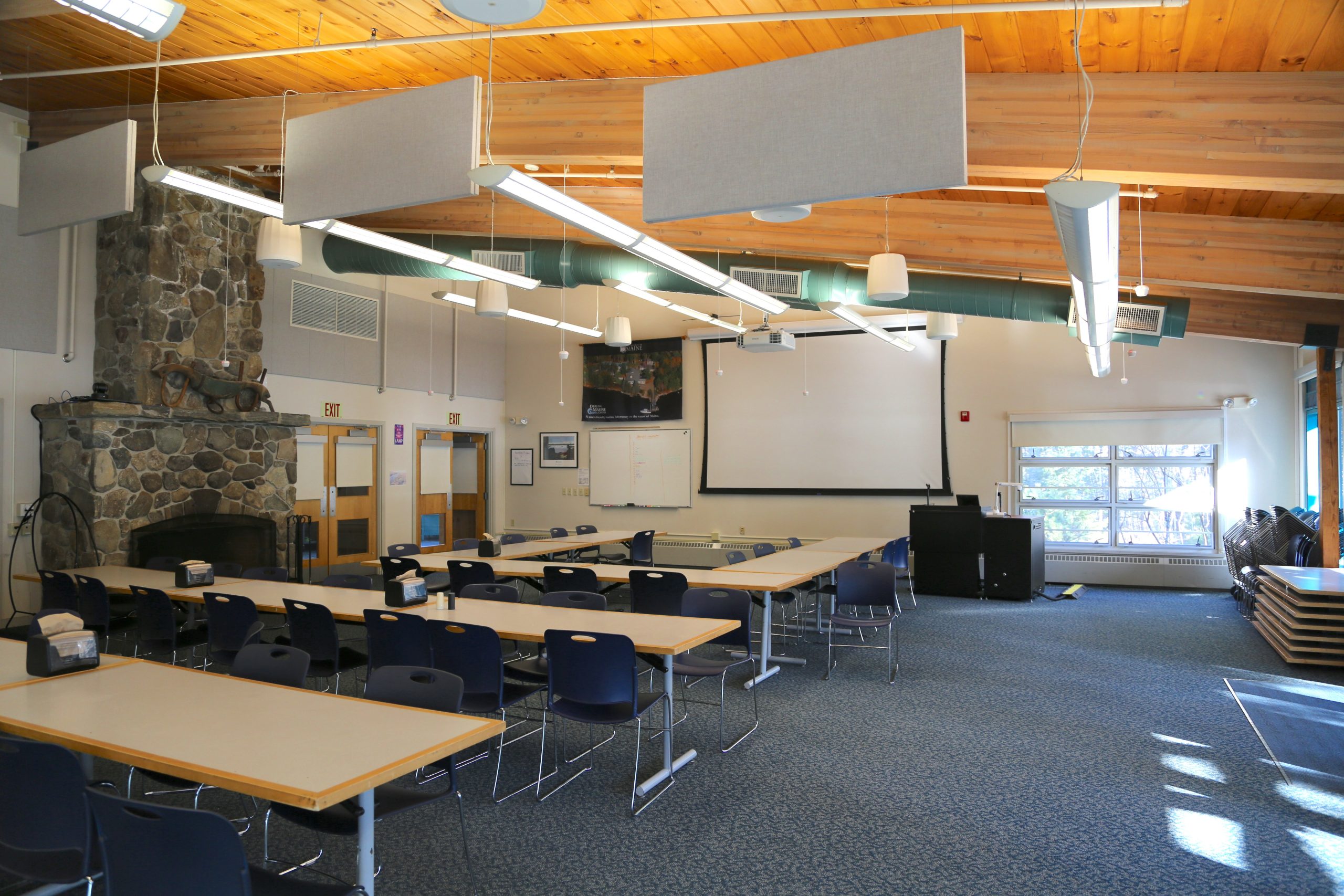 brooke hall AV system