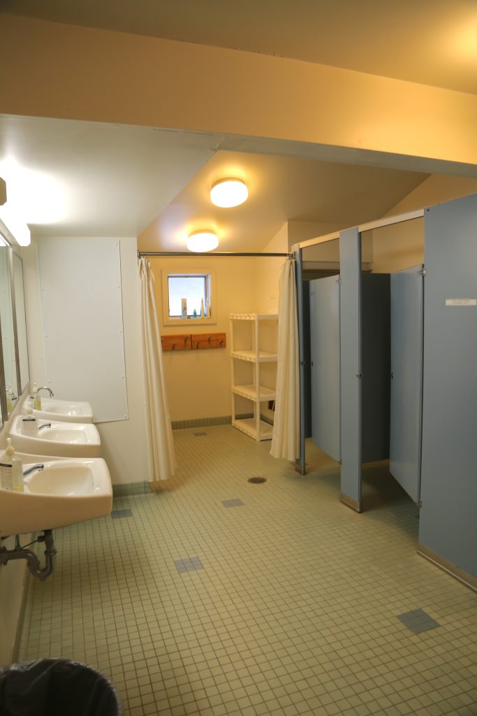 dorm bathrooms