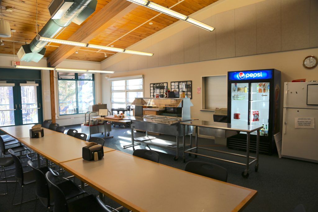 brooke hall kitchen area